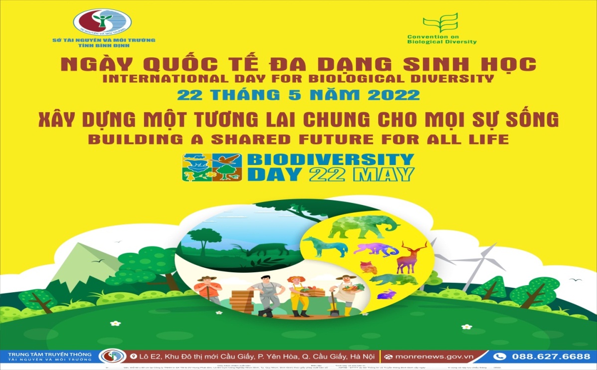   Ngày Quốc tế đa dạng sinh học (22/5): "Từ thỏa thuận đến hành động: Phục hồi đa dạng sinh học"